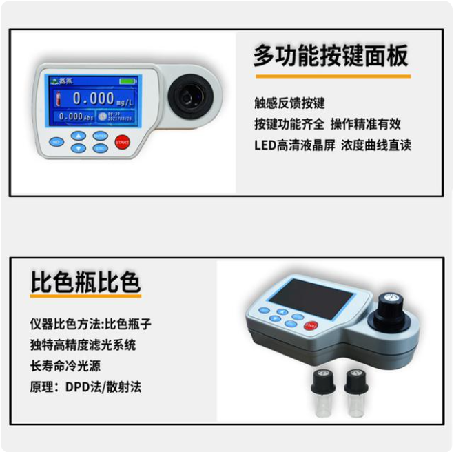 普奇 PQB-AD便携式智能氨氮快速测定仪