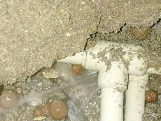 家庭室内水管漏水检测的方法