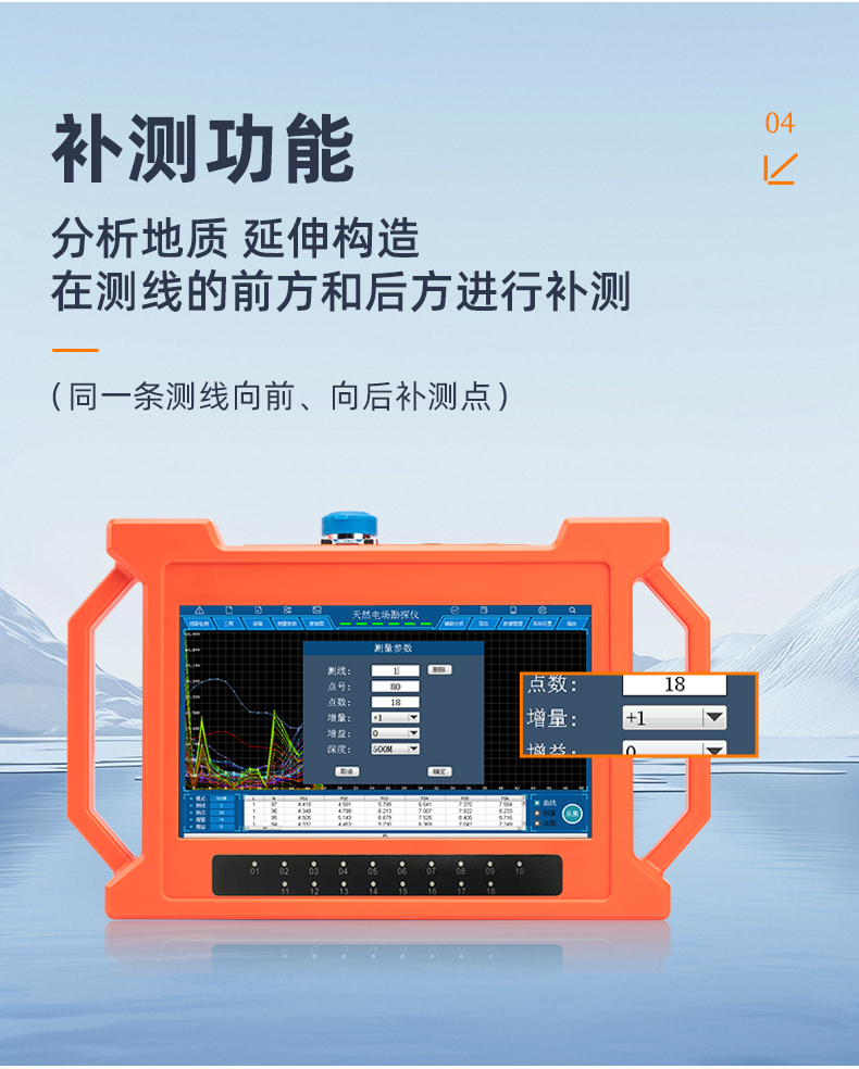 普奇GT500A天然电场勘探仪